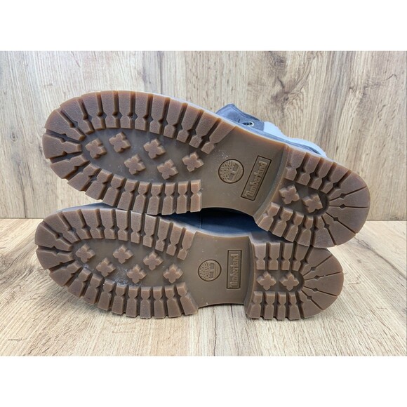 Timberland Women's Jayne Waterproof Fleece Fold Down Boots Dark Gray Women's 9 M - Picture 5 of 16